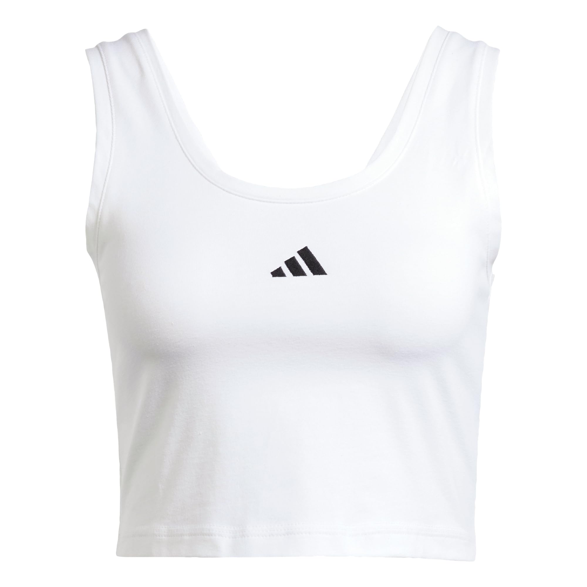 adidas Women's Camiseta de Tirantes Essentials Small Logo Cotton Lifestyle
