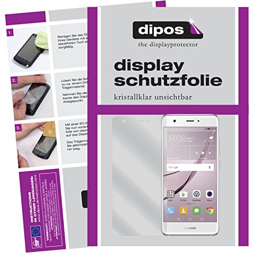 dipos I 2X Protection ecrán Compatible avec Huawei Nova Films de Protection d'écran Transparent