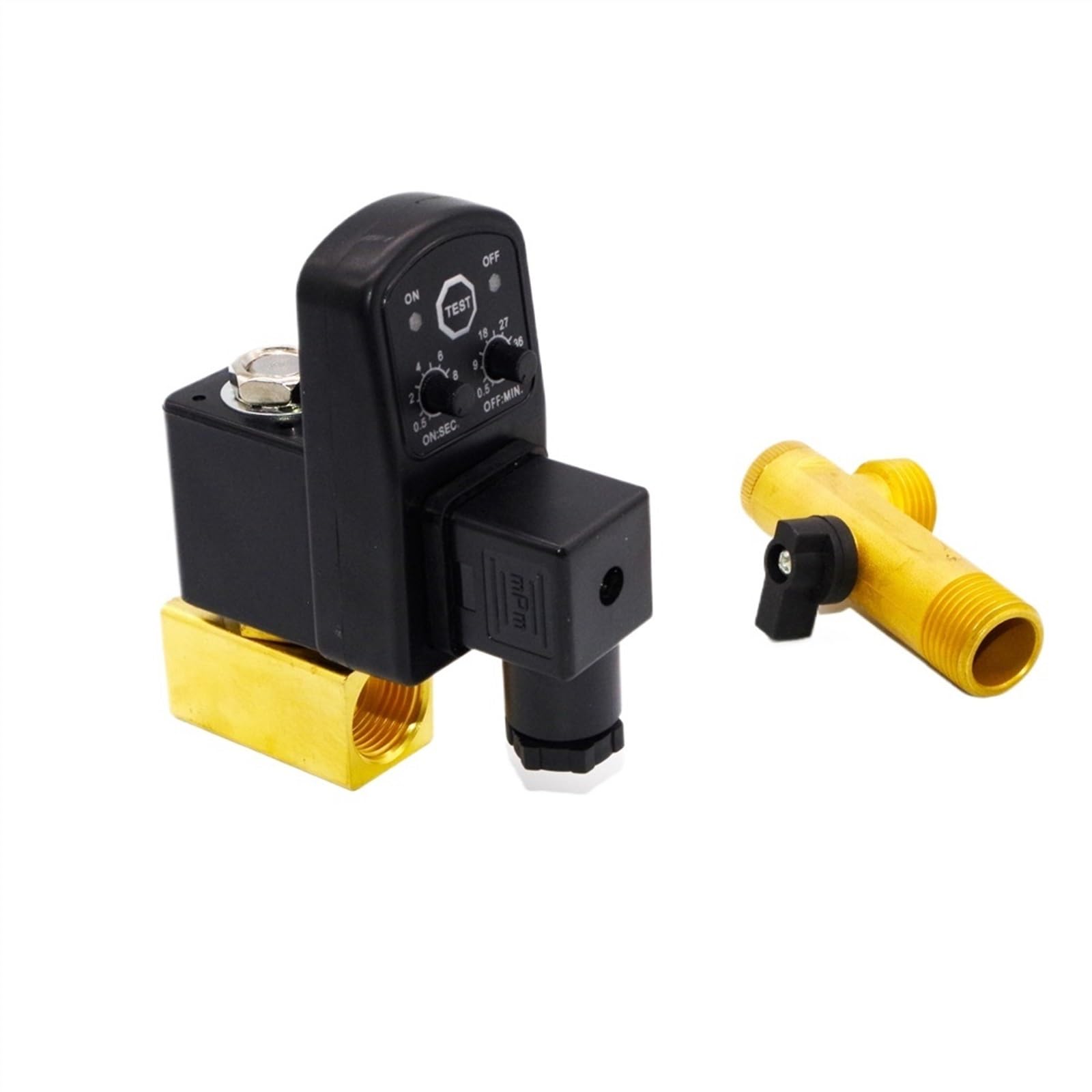 Válvula de Drenaje eléctrica de 1/2'' con Temporizador de Drenaje automático for compresores de Aire(AC24V)