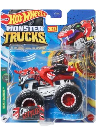 Hot Wheels Cage Rattler Monster Trucks 2023 1:64 Scale Diecast Truck With Crushable Car 3+ Ages, Multicolor (B0CKFPG3QS) Amazon Price History, Amazon Price Tracker