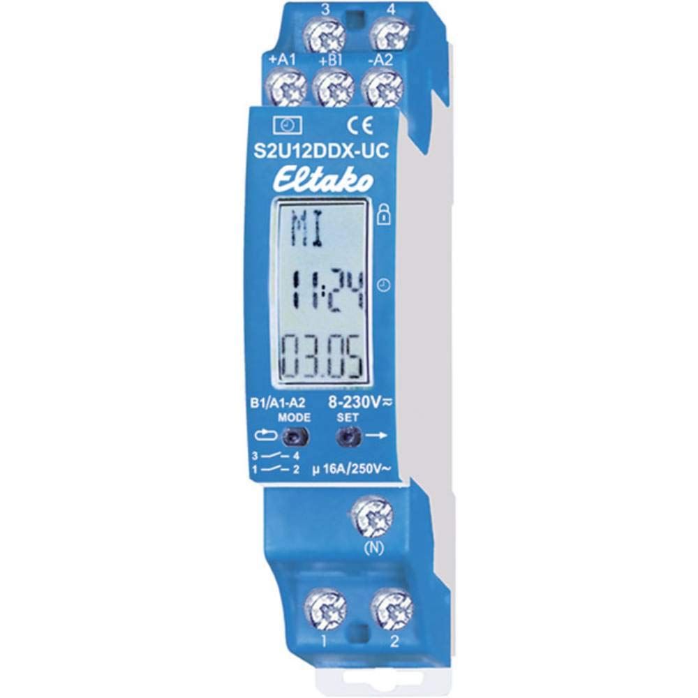 Eltako S2U12DDX-UC Horloge programmable