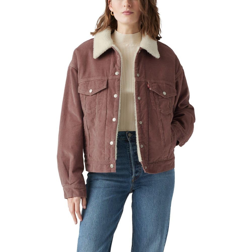 Levi's Women's 90s Sherpa Trucker Jacket (Standard and Plus)