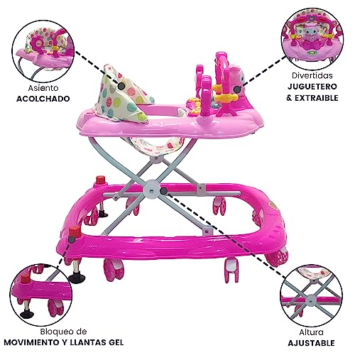 Andaderas, Toy andadera niña Marca The Baby Shop (2)