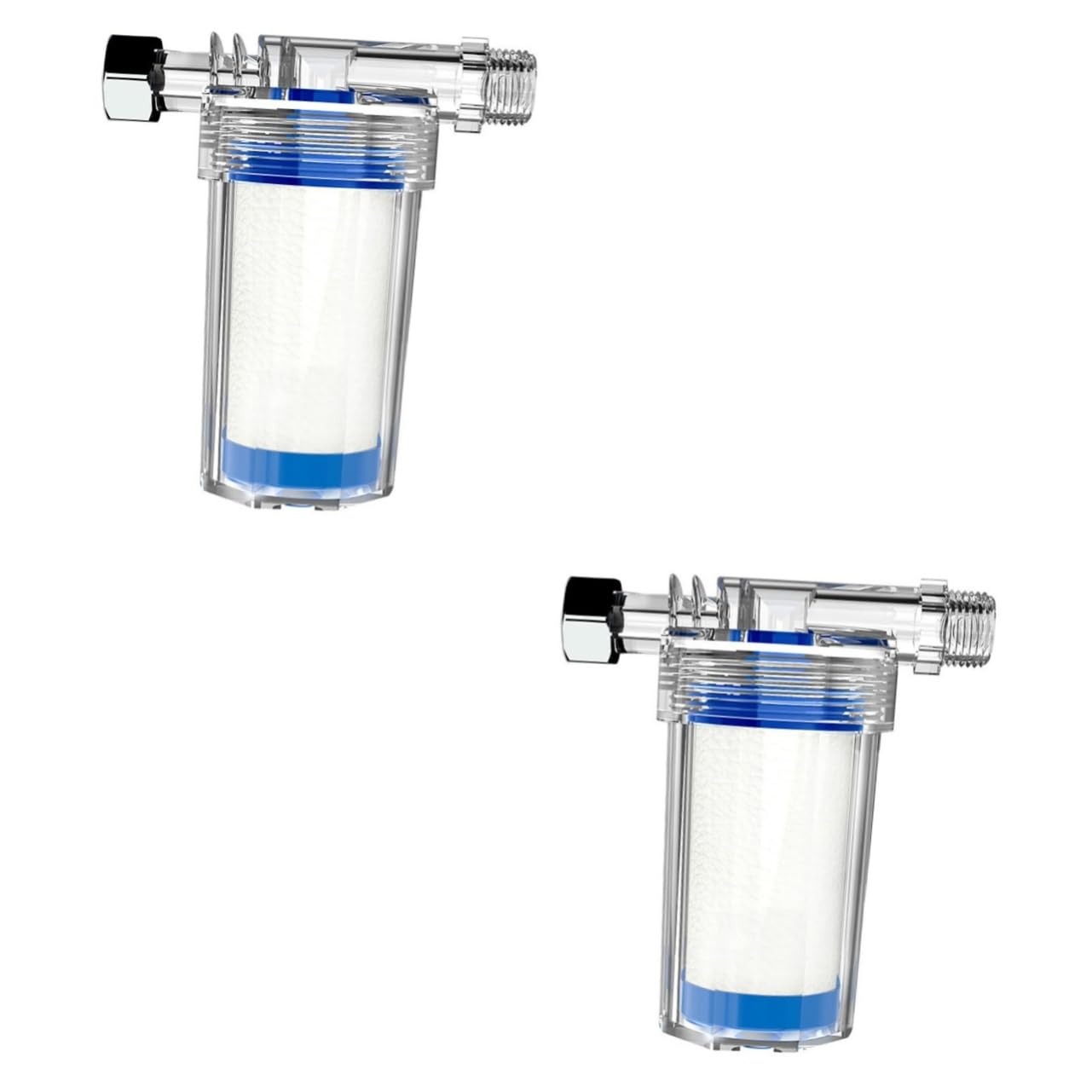 SHINEOFI 2 Pezzi Filtro Addolcitore Doccia Purificatore Acqua In Addolcitore Doccia Pp