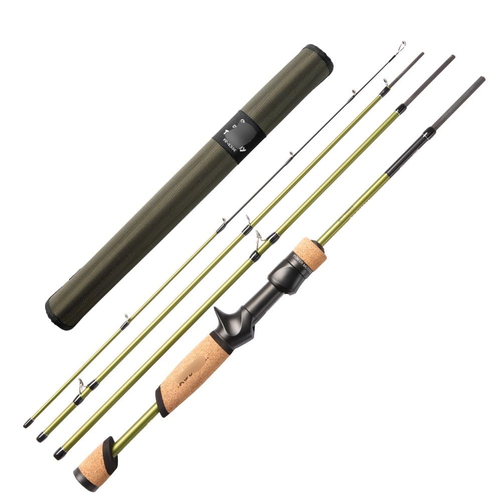 Wędki, Wędka BFS 4-częściowa Toray Carbon UL Spinning Rod do połowu pstrąga i basu