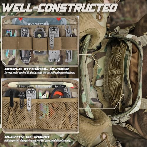 WYNEX Tactical Chest Bag Chest Rig Pack for Men by WYNEX - Used condition - Image 5