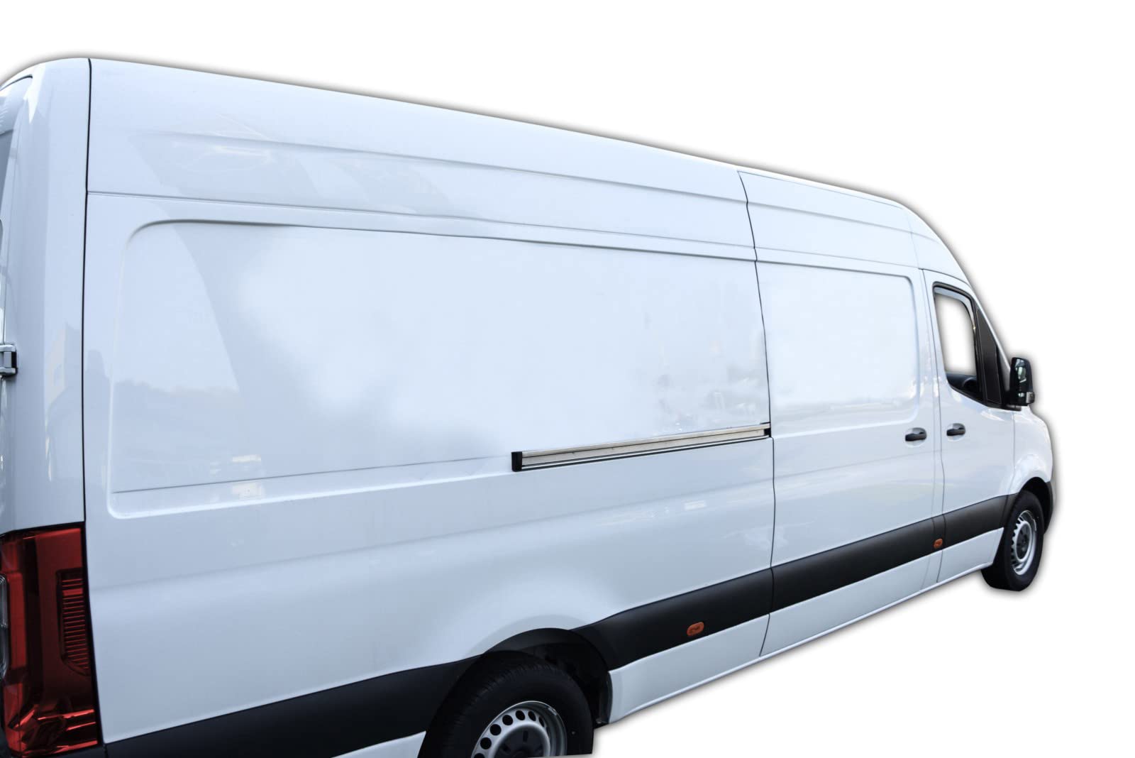 J&J AUTOMOTIVE GP Windabweiser Mercedes Sprinter W907 2018 2tlg Vorne Hinten Getönt Schwarz