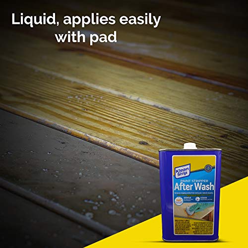 Klean-Strip Paint Stripper After Wash Eliminate Stubborn Paint residues Easier to Apply and give Protective Qualities Now Comes with Centaurus AZ Chemical Resistant Gloves, 1 Quart - Thumbnail 5