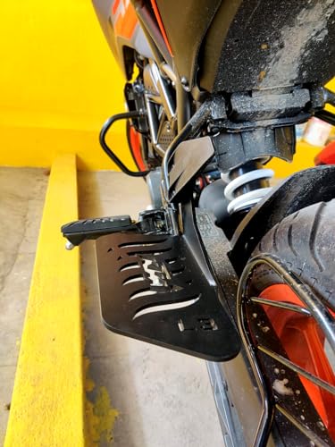 Image of L3 MODZ KTM Duke 125 /200 / 250 /390 Ladies Foot Rest Suitable for BS6 2022 Gen2 Models Left Side Only