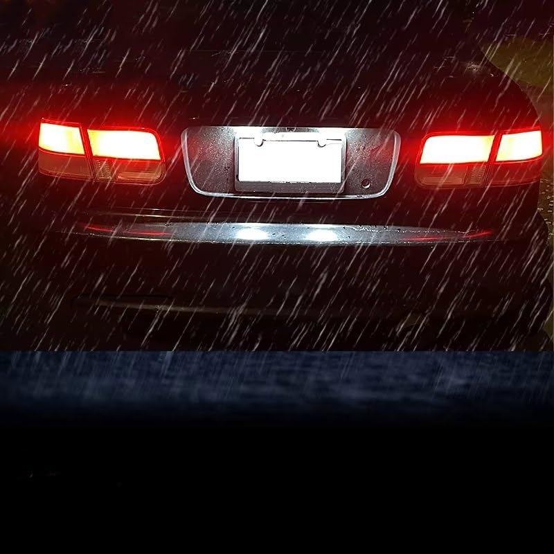Luz de matrícula Civic para viajes nocturnos seguros en carretera y ciudad 6