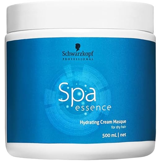 Schwarzkopf Professional Spa Essence Hydrating Masque | For Dry Or Dehydrated Hair | 500 Ml