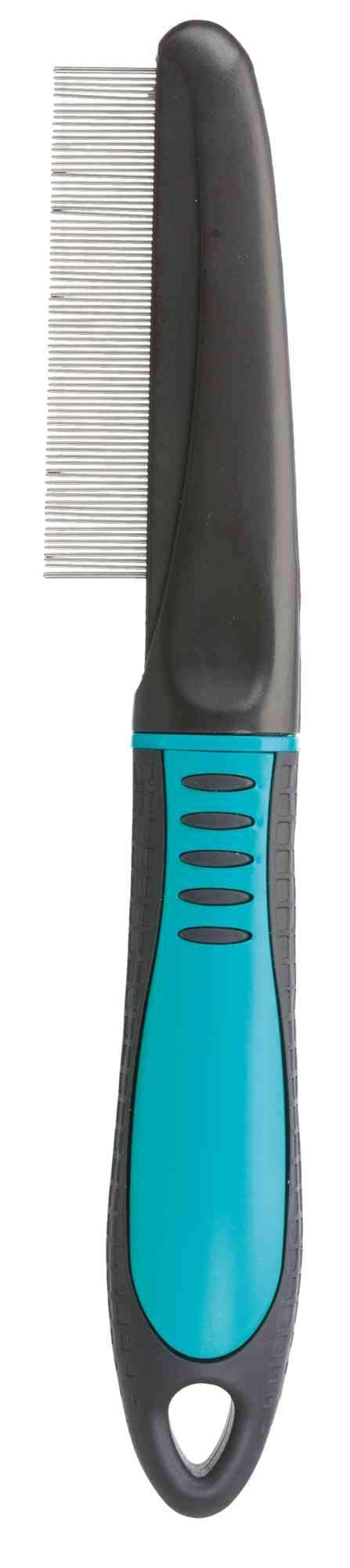 Trixie Flea and Dust Comb for Dogs, Pet Grooming Tool that Helps Remove Fleas and Ticks, Removes Loose Hair and Dirt from Pets Coat, Help Stimulate Skin and Follicle Health – 21 cm (B09MFY9F4Y) Amazon Price History, Amazon Price Tracker