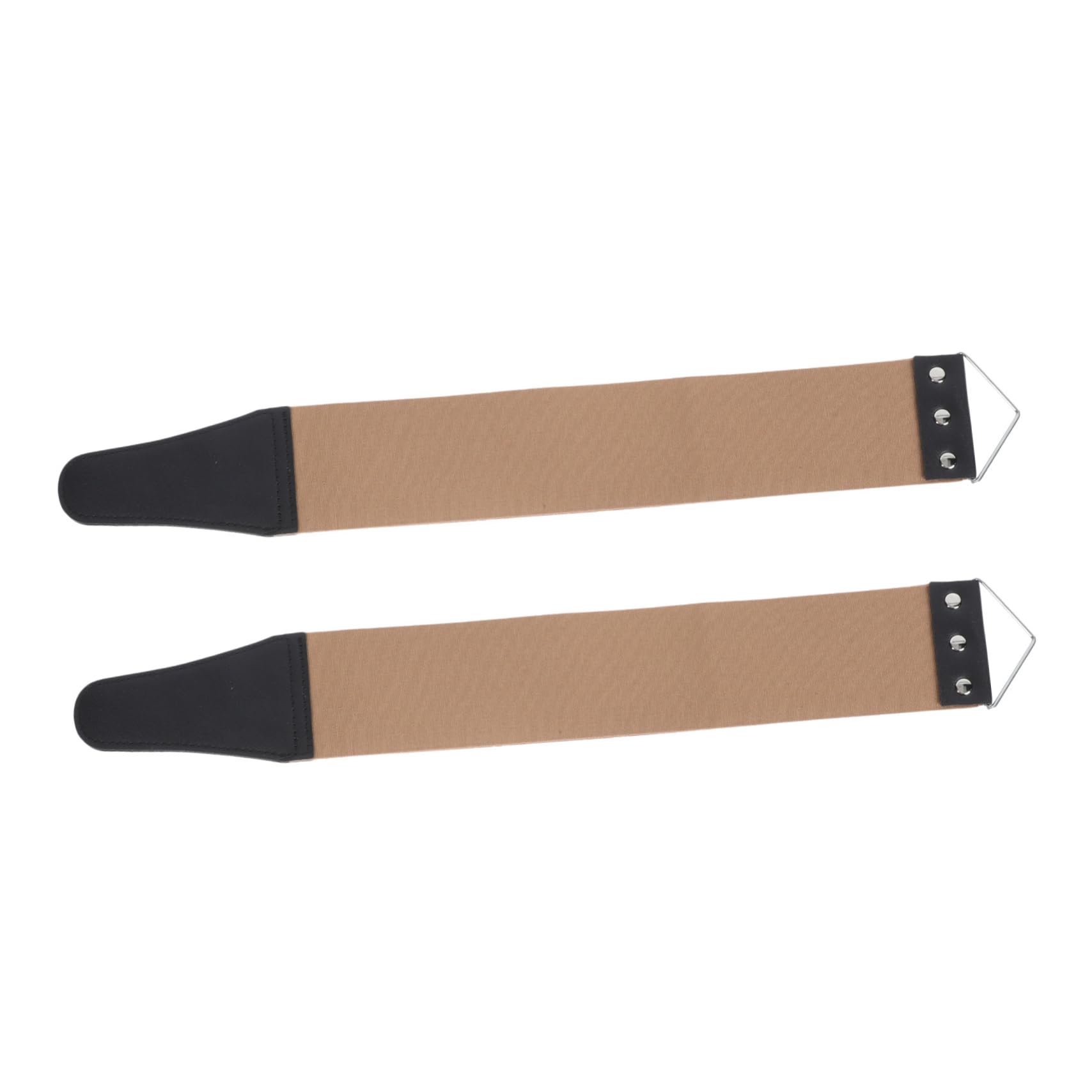 FOMIYES Manual Razor Strop Dual-sided Sharpening Strap for Barber Razors Quality Leather Knife Cloth Random Color