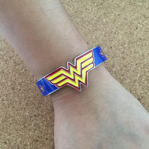DreamWater Bracelet Metal Superhero Charm Bracelet Gifts for Woman3