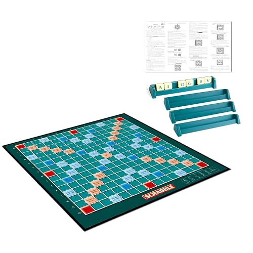 Scrabble Fun Entertainment Poster 20 x 30 Inches Laminated with Bright Colors and Vivid Images Auguety