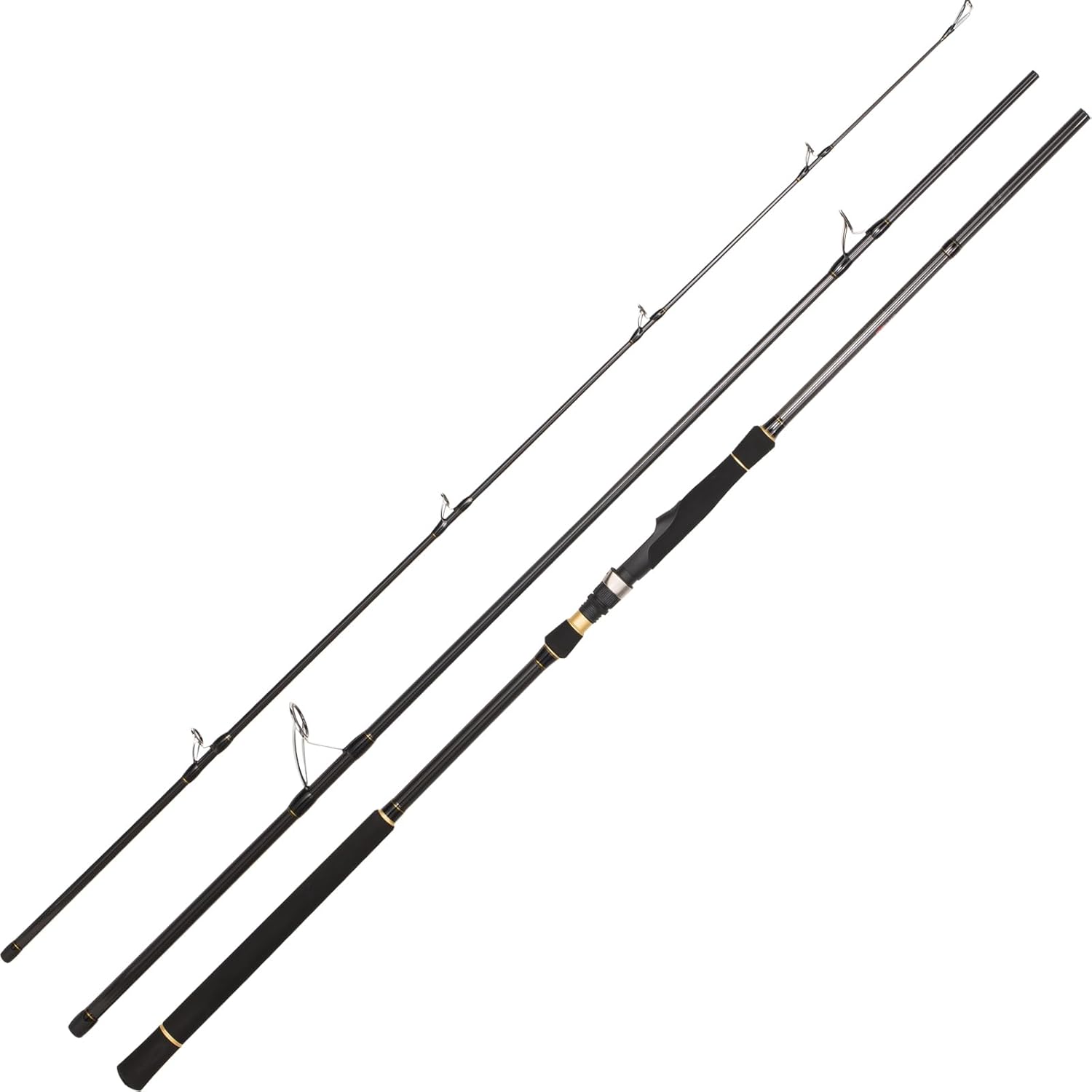 BERRYPRO Light Surf Spinning Rod Striper Fishing Rod Striped Bass surf Rod (9'/9'6''/10'6''/11'/12')