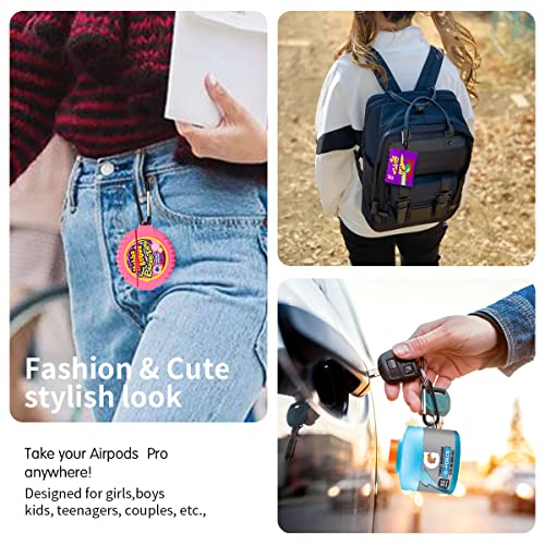 [3Pack] Cute Cover Airpods Pro Case, Sport Water+ Purple Potato+Bubble Gum Air Pods Pro Silicone Case Funny 3D Cartoon Food Design For Apple Airpods Pro Charging Case For Boys Girls Kids #TOP4