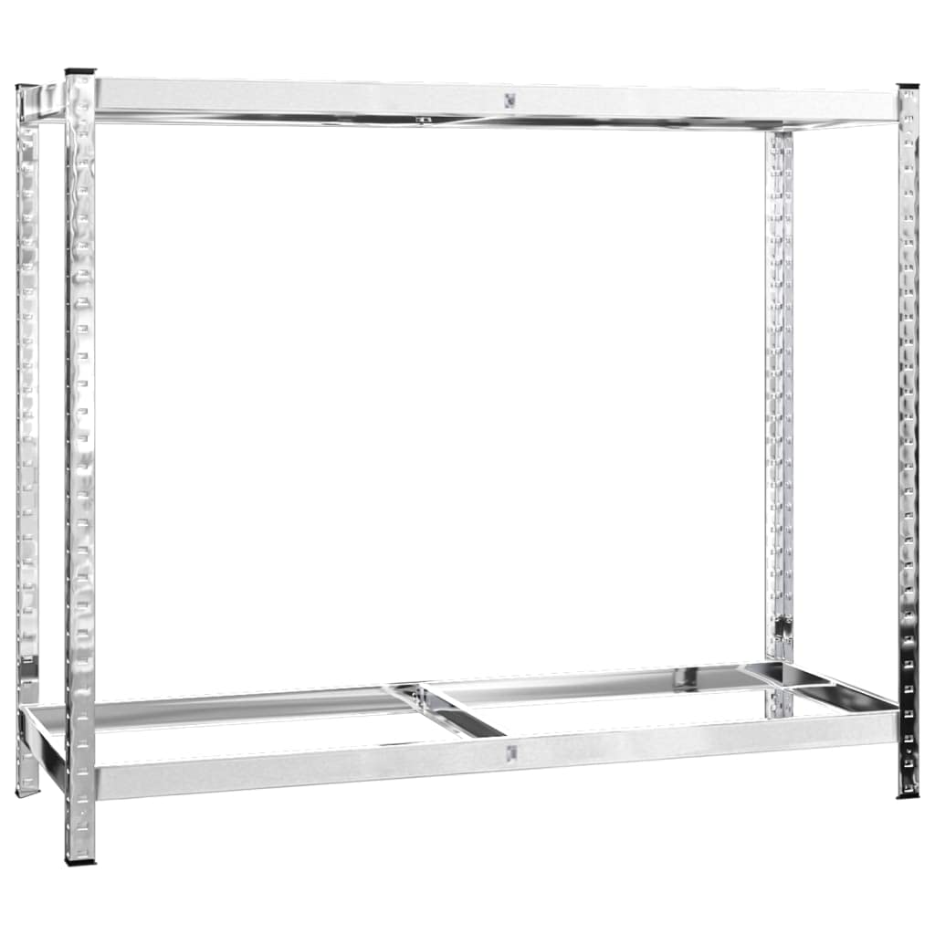 Porte-pneus à 2 Niveaux 3 pcs Argenté 110x40x110 cm Acier,Entreprise & Industrie,Stockage Industriel,Étagères industrielles,19.13 kg-3154230