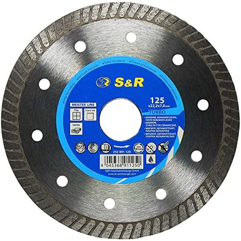 Lama per piastrelle per smerigliatrice