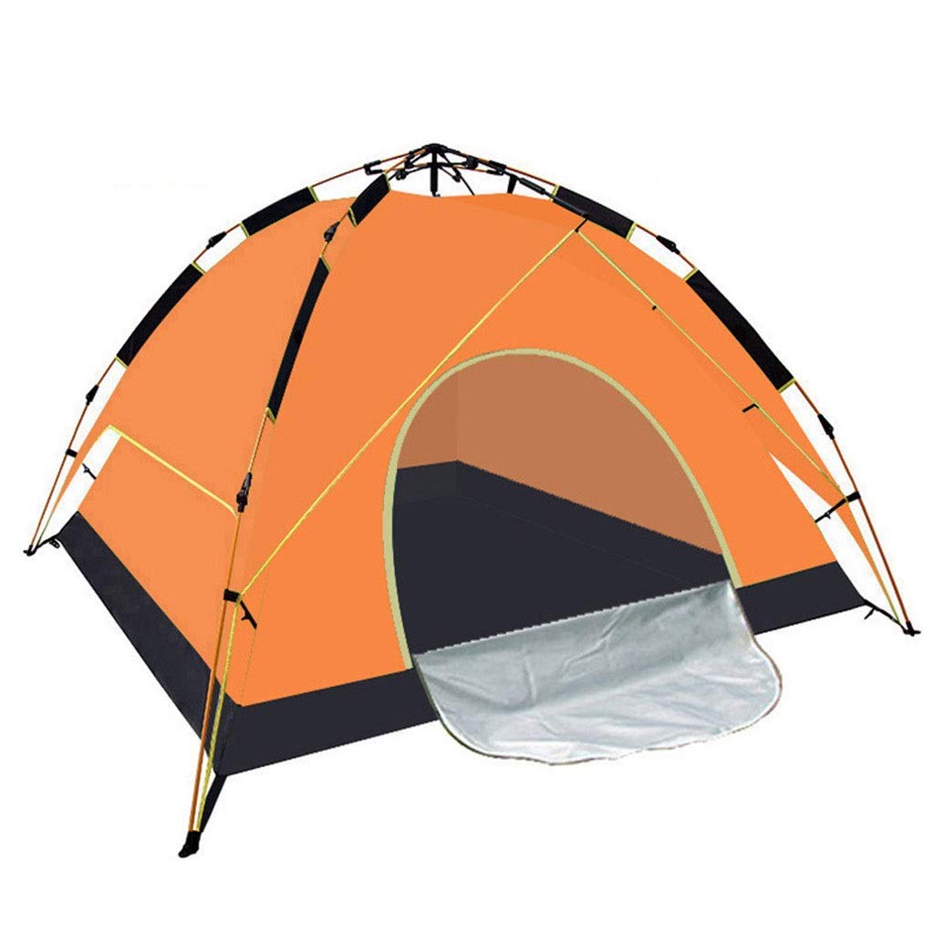 Tente de Camping Coupe-Vent et imperméable pour 3 à 4 Personnes. Installation Rapide et Facile. Prête en Un Instant pour Vos Sorties. Fournitures de Camping.