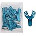 BRITEDENT Disposable Latex Free Perforated Dental Impression Trays Bag of 12 Pcs (#6 Small Lower)