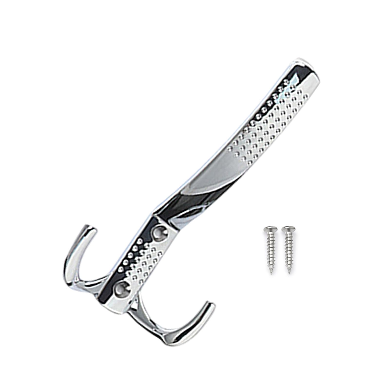 Hdoytxxm B Zincs Alloy Coat Hook Wall Mounted Towel Hanger Robe Double Prong Hat Hardware Metal Hardware