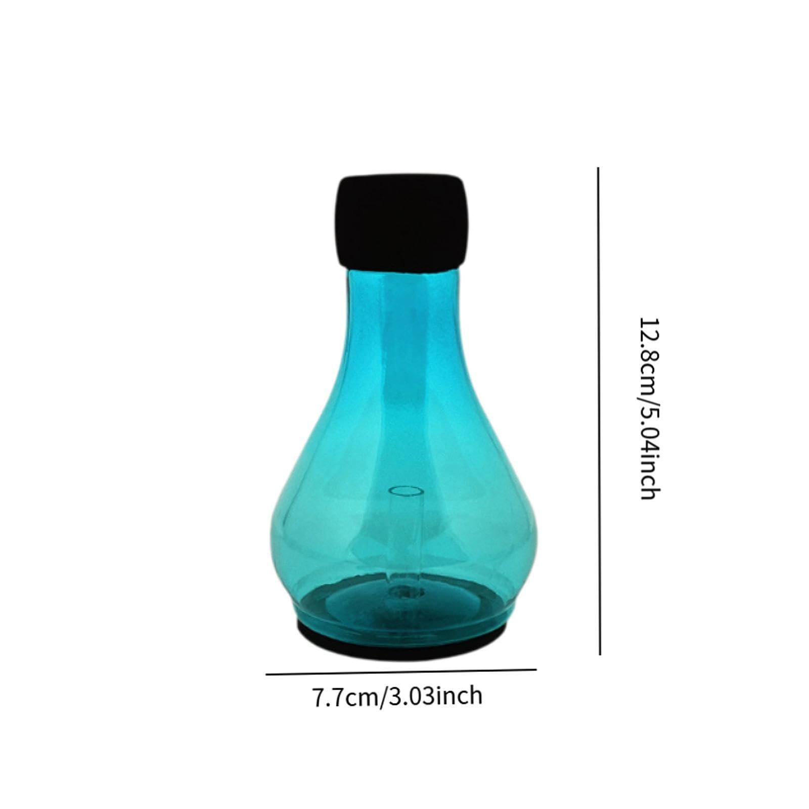 Wmqbjta Trumpet Mute Trumpet Sound Damper Instrument Practice Professional, Blue