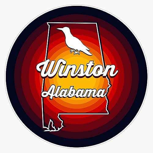 Magnet Winston County Alabama Al Magnet Vinyl Decal Sticker 5