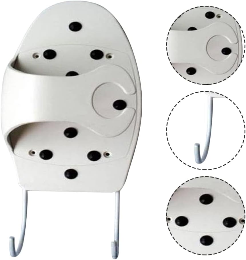 Cabilock Electric Iron Holder Ironing Board Hanger Wall Mount Wall Hanging Ironing Board Hanger for Home