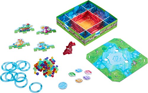 Haba 303402 - Funkelschatz Brettspiel, lustiges Mitbringspiel für 2-4 Spieler ab 5 Jahren, mit 90 Funkelsteinen und 9… – Bild 5