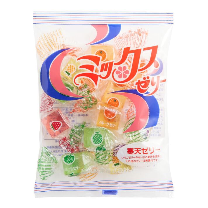 Kinjo Mix Fruits Jelly Candy Agar 5.29oz