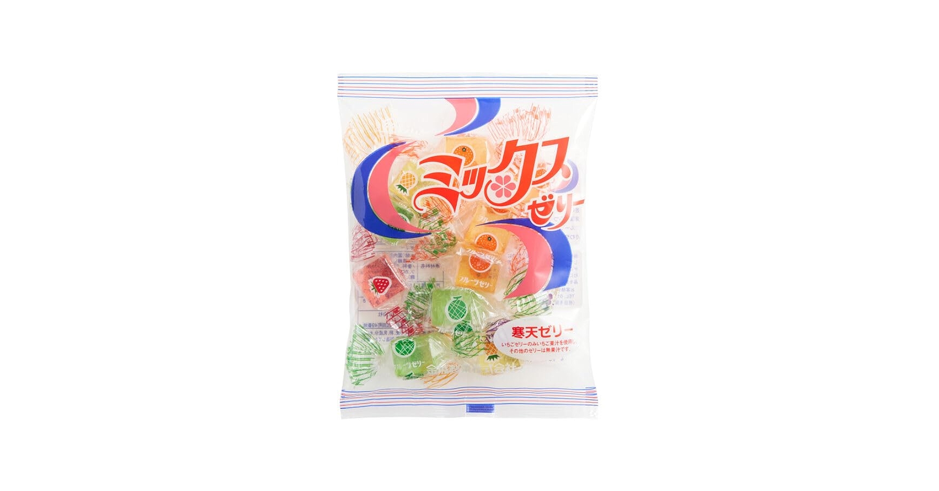 Amazon.com : Kinjo Mix Fruits Jelly Candy Agar 5.29oz
