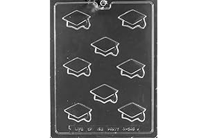M243 Graduation Caps Chocolate Candy Soap Mold