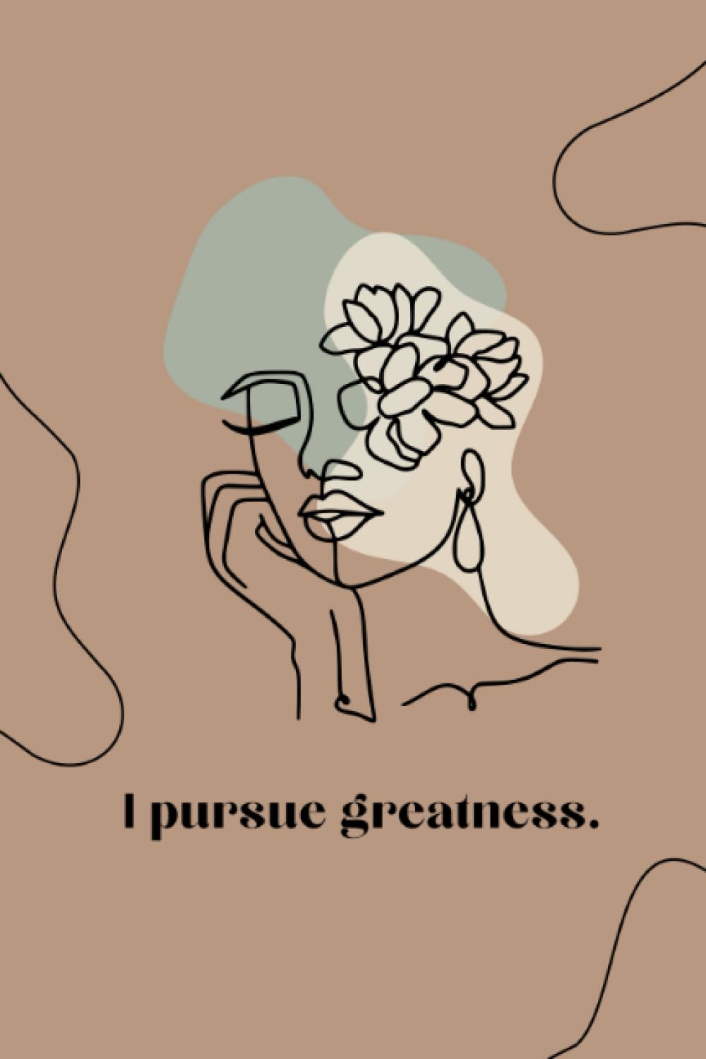 EmpowerHer Essence: The Fluid Chronicles Customizable Planner Series: I pursue greatness