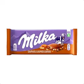 Milka Peanut Caramel - Chocolate Recheado, 90G
