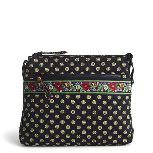 Image of Vera Bradley Women's Premium Cotton Original Zip Hipster Crossbody Bag