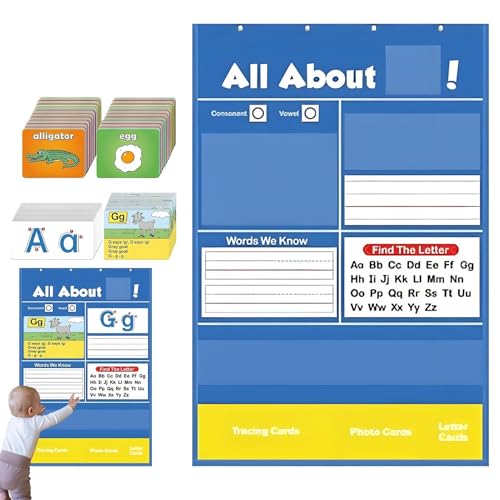 Tableau de poche alphabet éducatif idéal pour l'école et la maison