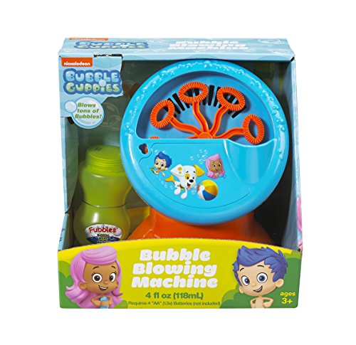 Little Kids Bubble Guppies Nickelodeon Motorized Bubble Machine