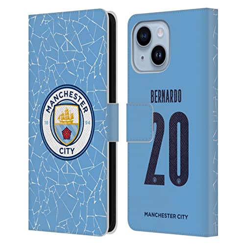 Étui Bernardo Silva Manchester City pour iPhone 14 Plus en cuir