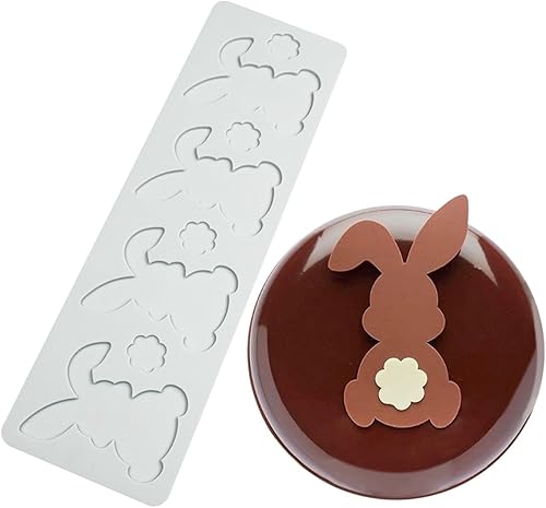 Miniatura 4 de Molde de encaje de silicona, tapete de pastel, tapete de impresión de fondant, tapete de encaje con patrón de corazón para decoración de tartas, día