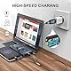 GIANAC Multi USB Kabel, Universal Ladekabel [0.5M] Schnell 3 in 1 Mehrfach iP Micro USB Typ C Lightning Cable für iPhone, Android Galaxy, Huawei, Oneplus, Sony, LG, Honor View-Gray