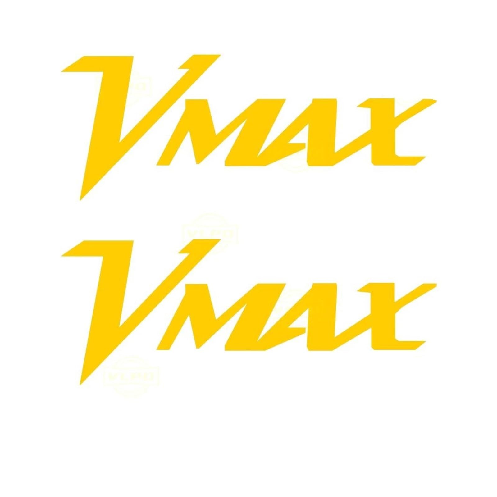 Decoration for Yamaha Vmax 1200 V Max 1700 V-Max Max1200 Max1700 Vmax1200 Vmax1700 Glow Stickers Waterproof Reflection Decals(Gold)