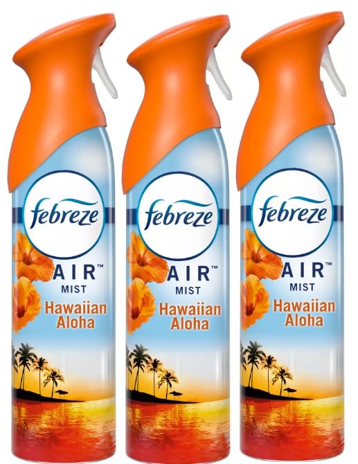 F e b r e z e Air Freshener -AIR MIST - 3 Ct 8 8 Fl oz