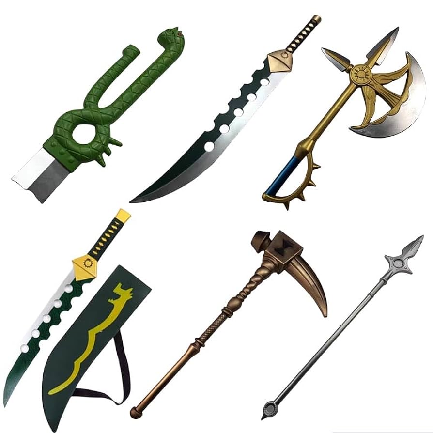 Amazon.co.jp: 七つの大罪 戒めの復活 コスプレ道具 武器 剣 刃