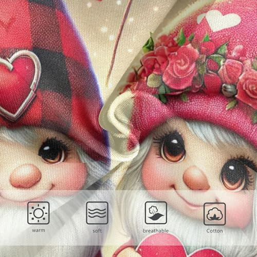 Fun Print Toddler Underwear Custom 2t Cotton Panties for Girl Lovely Valentine Gnome Pink Kids Undies Briefs3