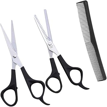 Exell Cheveux Couper Ciseaux Coiffure Barber Ciseaux Kit Cheveux Eclaircissants Cisaillement Ensemble Stainless Steel Hairdressing Amazon Fr Beaute Et Parfum