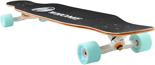 Miniatura 10 de WHOME Longboard - Tablas largas de 42 pulgadas para adultosadolescentesniñasprincipiantes  Pro Freestyle Dancing Longboards Skateboard con T-Tool