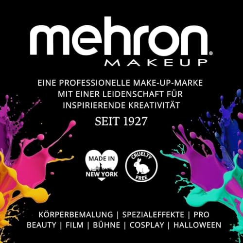 Image of Mehron Makeup Paradise FX - 1.4 oz Water-Activated Paint (Lime 2, 1.4 Ounce)