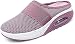 Zapatos para Caminar con colchón de Aire sin Cordones Sandalias para Mujer Malla Merceditas Plataforma Ligero Zapatos para Caminar ortopédicos para diabéticos Zapatillas Sneaker Mary Jane Casual