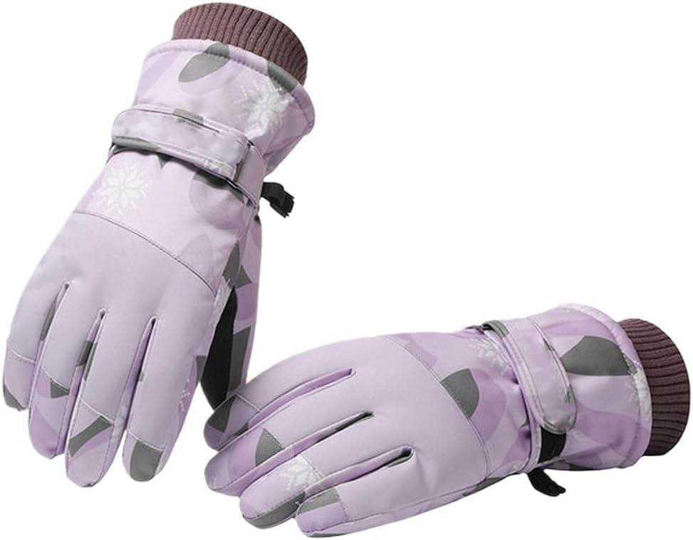 Woman Ski Glove Waterproof Winter Warm Gloves Mobile Phone Touch Screen Skiing Motorcycle Riding Snow